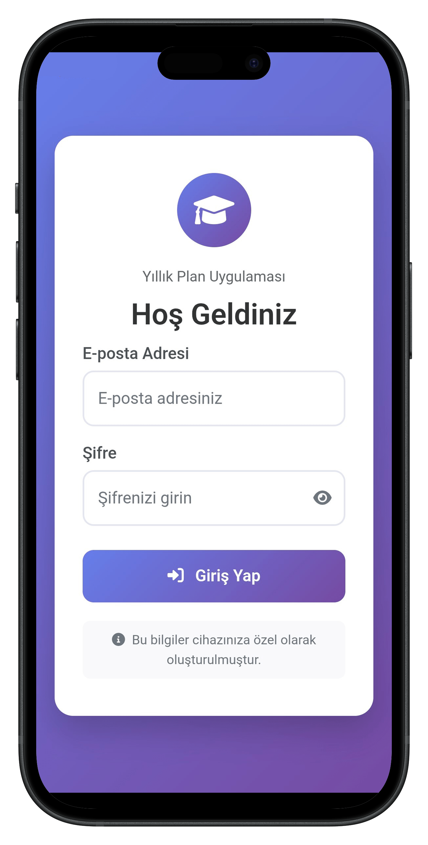 Yıllık Plan Uygulaması
