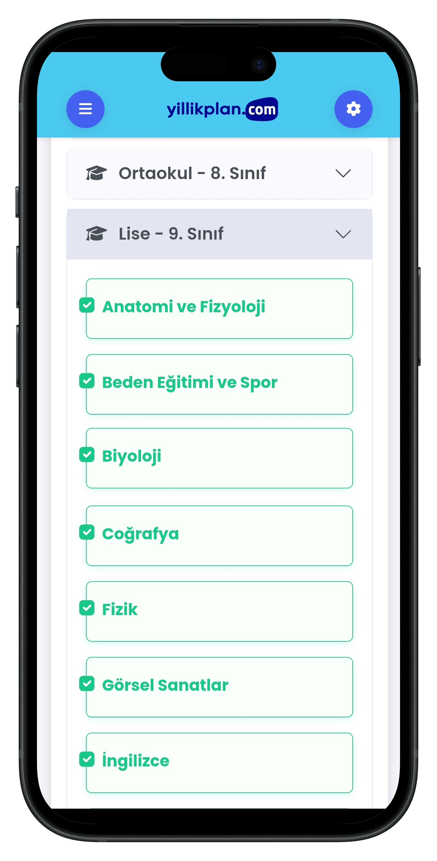 Yıllık Plan Uygulaması